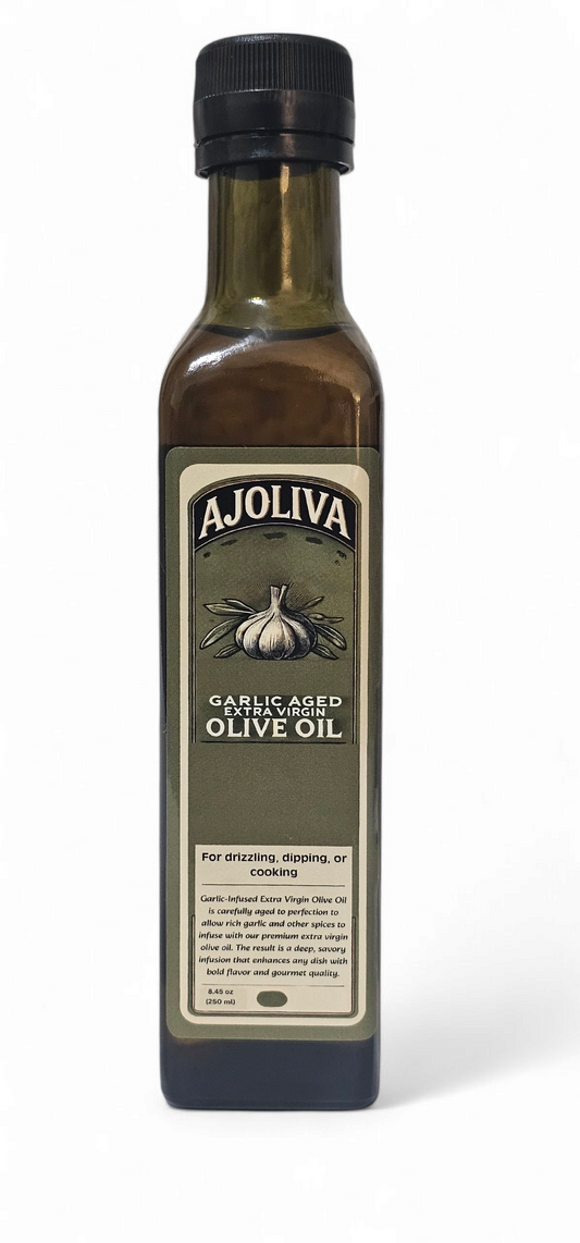 AJOLIVA - Garlic AGED Extra virgin  Olive oil